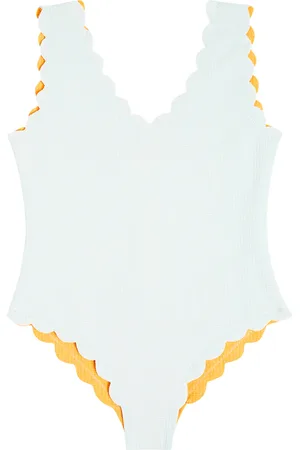 Marysia Charleston Maillot reversible scalloped swimsuit