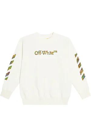 OFF-WHITE Logo cotton sweatshirt