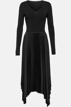 Joseph Dubois plissÃ© midi dress