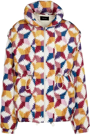 Isabel Marant Dalozia convertible printed puffer jacket