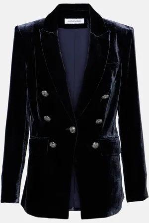 VERONICA BEARD Gaya Dickey velvet jacket