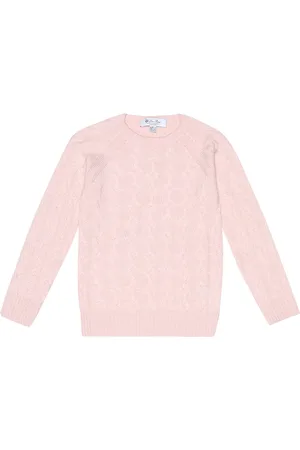 Loro Piana Downy Cables cashmere sweater