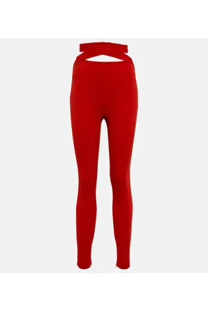 Women's Fibby Jersey Leggings In Red