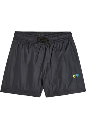 OFF-WHITE Diag Rainbow swim trunks