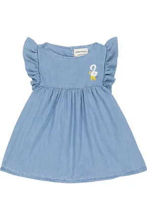 Bobo Choses Baby ruffle-trimmed cotton dress
