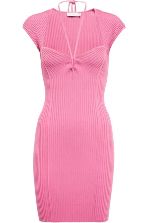 Simkhai Dylan ribbed-knit midi dress