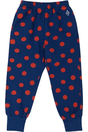 The Animals Observatory Panther polka-dot cotton sweatpants