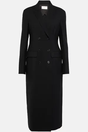 The Row Evy double-breasted wool and mohair coat