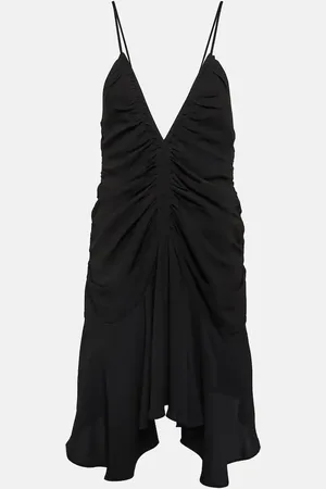 Isabel Marant Uziela gathered crÃªpe minidress