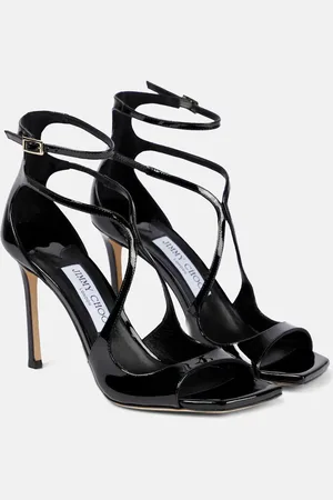 Jimmy Choo Azia 95 patent leather sandals