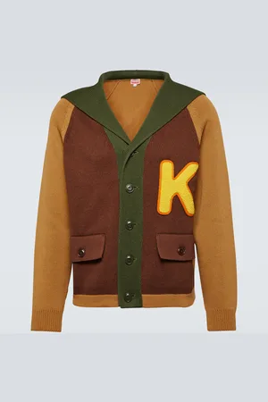 Kenzo Logo cotton cardigan