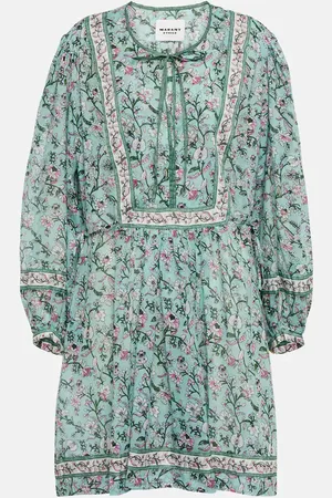 Marant Etoile Floral cotton minidress