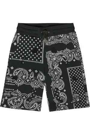 Givenchy Printed cotton-blend shorts