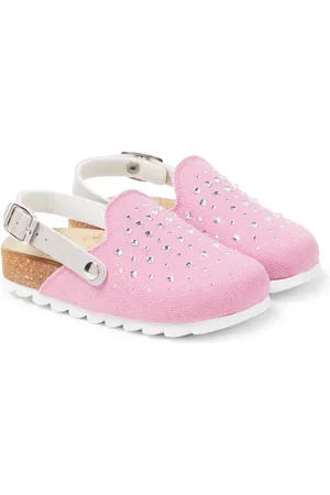 MONNALISA Embellished slingback clogs