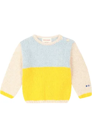 Bobo Choses Baby color-blocked sweater