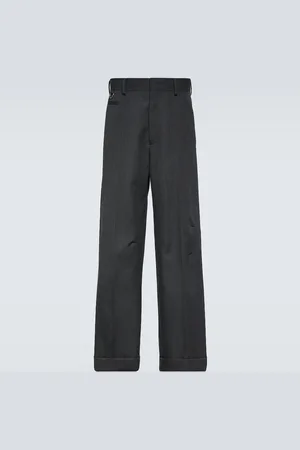 UNDERCOVER Wool straight pants
