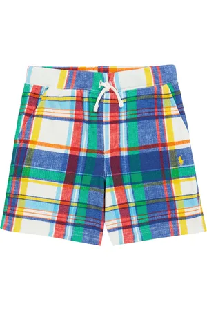 Ralph Lauren Checked cotton-blend shorts