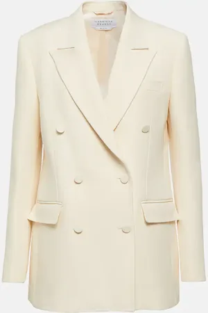 GABRIELA HEARST Kees double-breasted wool and silk blazer