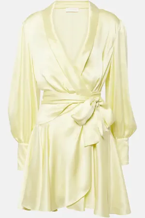 ZIMMERMANN Silk wrap dress