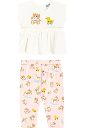 Moschino Baby printed jersey T-shirt and leggings set