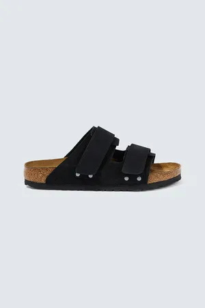 Birkenstock Uji nubuck and suede sandals