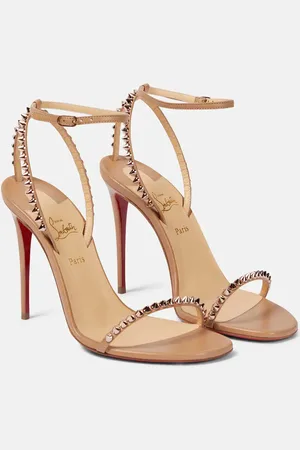 Christian Louboutin So Me 100 embellished leather sandals