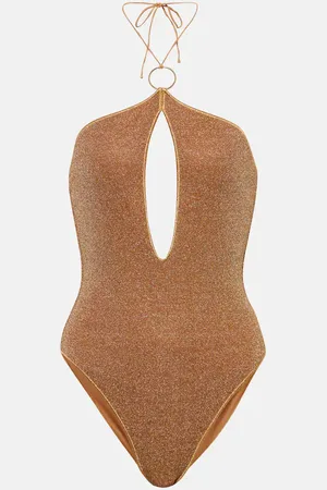 Oseree OsÃ©ree LumiÃ¨re Ring cutout swimsuit