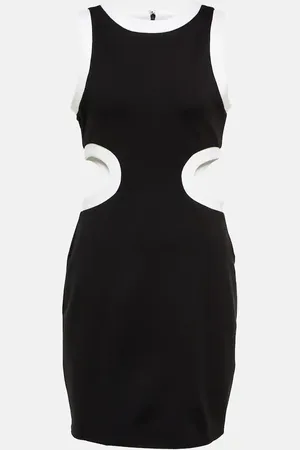 Staud Dolce cutout jersey minidress