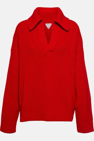 Bottega Veneta Wool and cashmere polo sweater