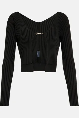 Jacquemus La Maille PralÃ¹ Longue logo cardigan