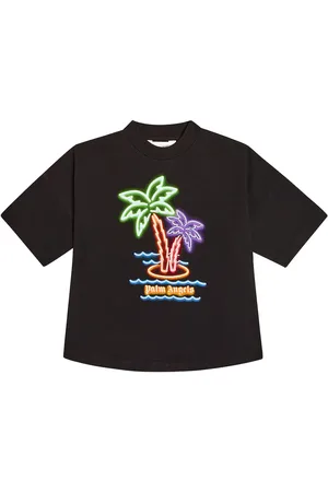 Palm Angels Printed cotton jersey T-shirt