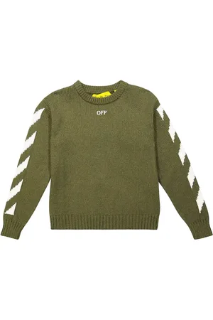 OFF-WHITE Logo cotton sweater