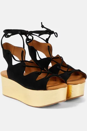 Chloe lace up on sale sandals