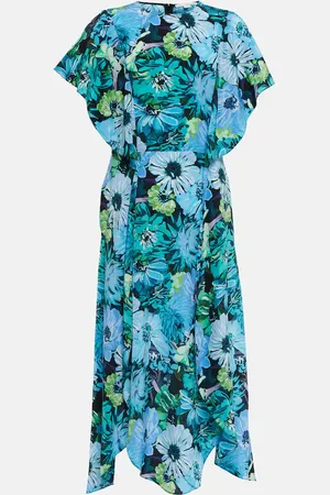 Stella McCartney Floral silk maxi dress