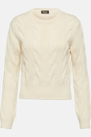 Loro Piana Cable-knit cashmere sweater