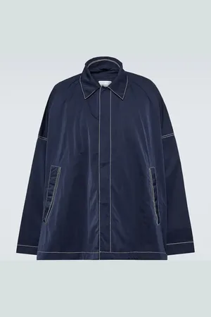 Bottega Veneta Technical jacket with leather puffer vest