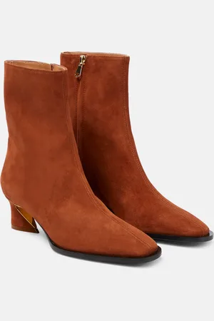 ZIMMERMANN Crescent suede ankle boots