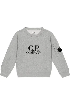 C.P. Company Logo-print cotton sweatshirt