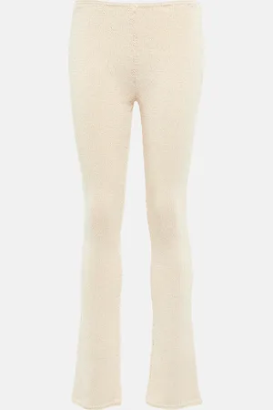 MAGDA BUTRYM Crochet high-rise slim pants