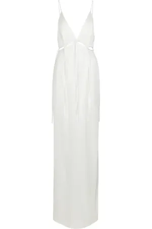 GALVAN Bridal Ellipse stretch-jersey gown