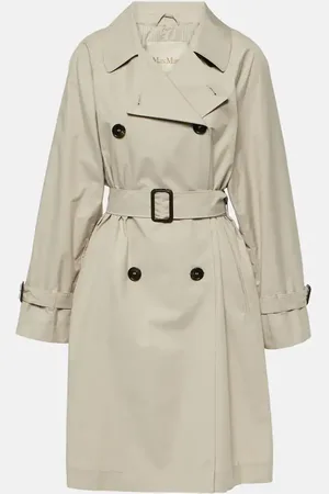 Max Mara The Cube Titrench cotton-blend trench coat