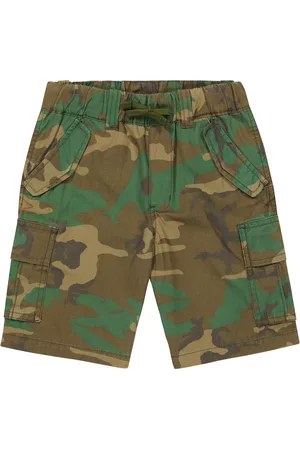 Ralph Lauren Camouflage cotton cargo shorts