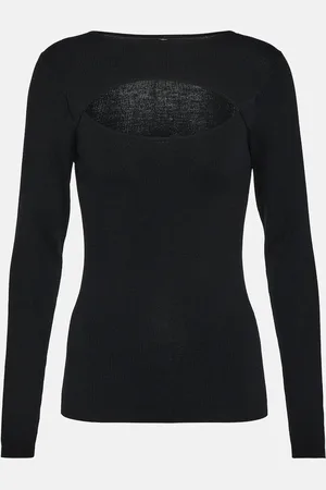 Jardin des Orangers Cutout virgin wool sweater