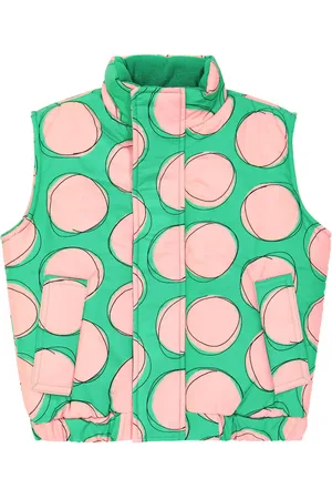 Jelly Mallow Pink Dot padded vest
