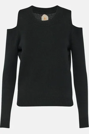 Jardin des Orangers Cutout wool and cashmere sweater