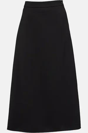 WARDROBE.NYC Virgin wool midi skirt