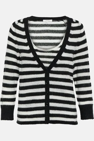 Dorothee Schumacher Striped cardigan and tank top set