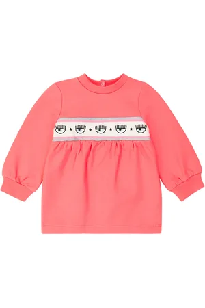 MONNALISA X Chiara Ferragni Baby cotton-blend jersey dress