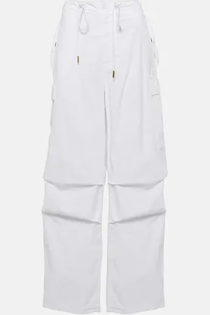 NILI LOTAN Lison cotton gabardine cargo pants