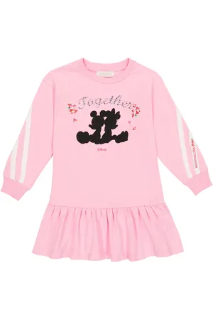 MONNALISA X DisneyÂ® embellished jersey dress